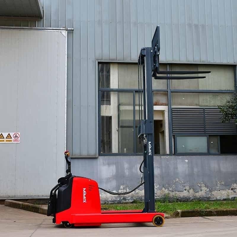 2ton Stand-on Type Electric Reach Stacker Truck Mfa20 Fork Forwardand Backward