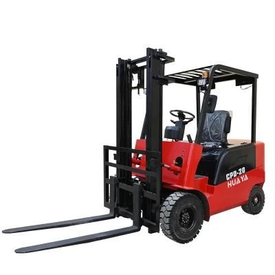 New Huaya China 3 Ton for Sale Small with Attachment Electric Forklift