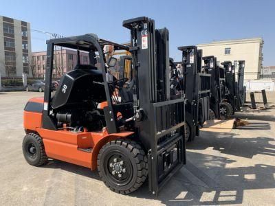 2.5ton Diesel Forklift Hydraulic Lifter Lifting New Truck Diesel Forklift