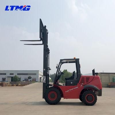 Outdoor Forklift Small Rough Terrain Forklift 3 Ton 3.5 Ton All Terrain Forklift for Sale