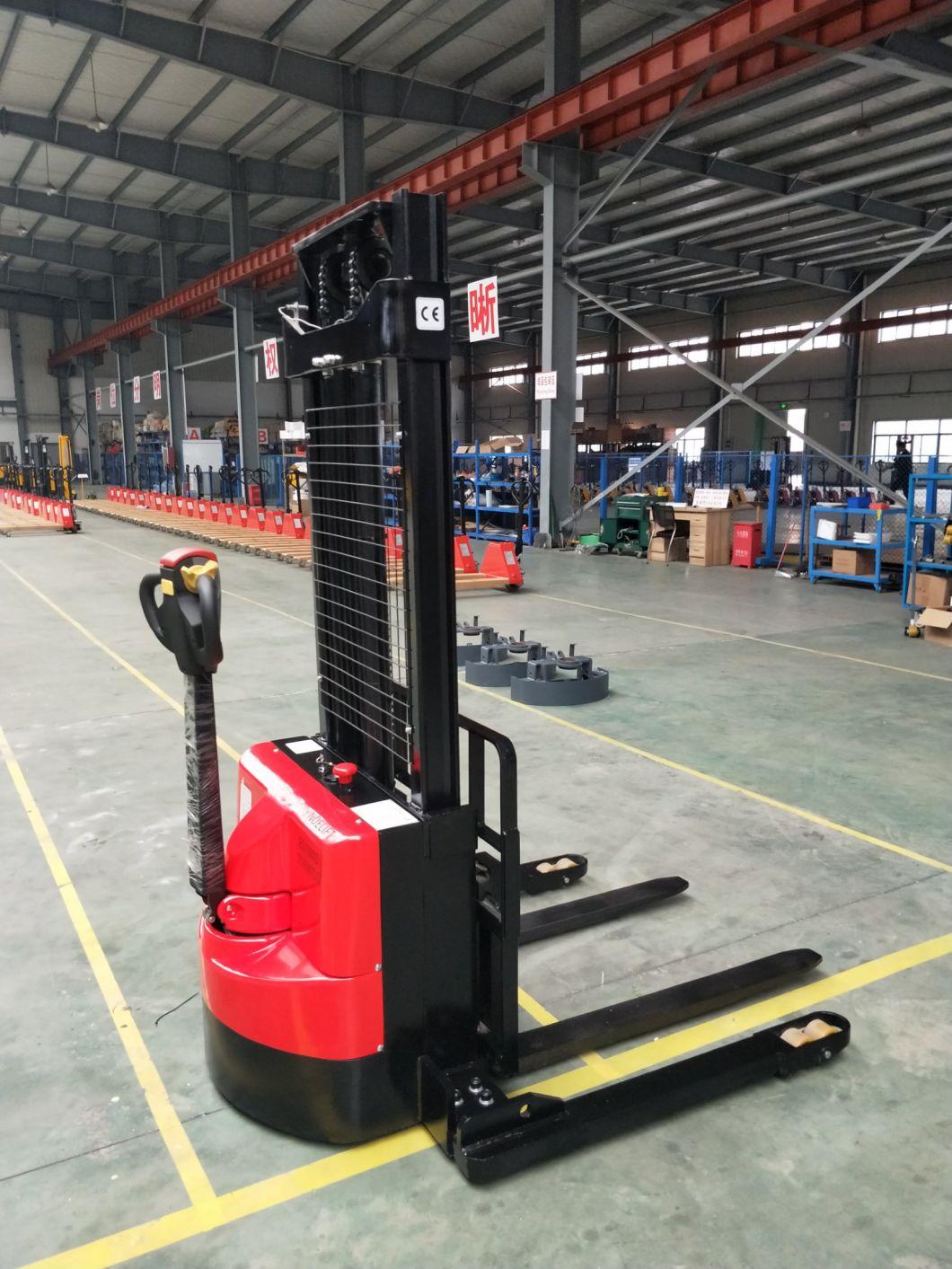 Forklift Push Pull Stackers 1t/1.5t Load Small Electric Pallet Stacker