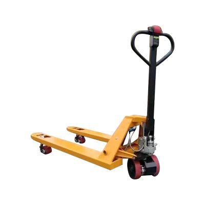 Walkie Type Pallet Truck Semi Electric Pallet Jack with Hydraulic Pump 2.5ton