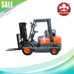 LPG and Gasoline Double Fuel Forklift Truck with Japanese Engine
