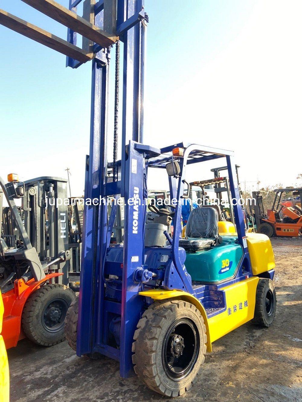 High Quality Fast Delivery Second-Hand Komatsu Forklift Diesel Lift Manual Lifting Equipment Transport Used Forklift