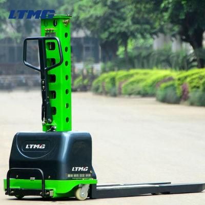 Competitive Price Self Loading Semi Electric 500kg Forklift with 800mm - 1300mm Lift Height