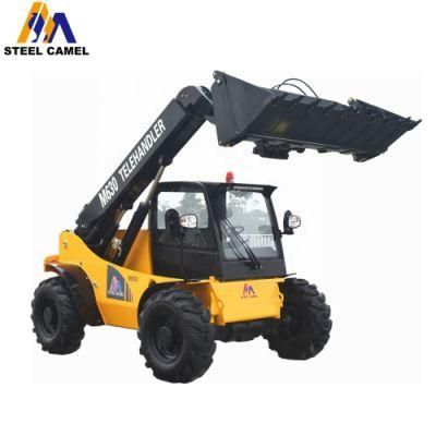 Compact Indoor Material Handling Equipment 6m Telescopic Handler Forklift M630-60