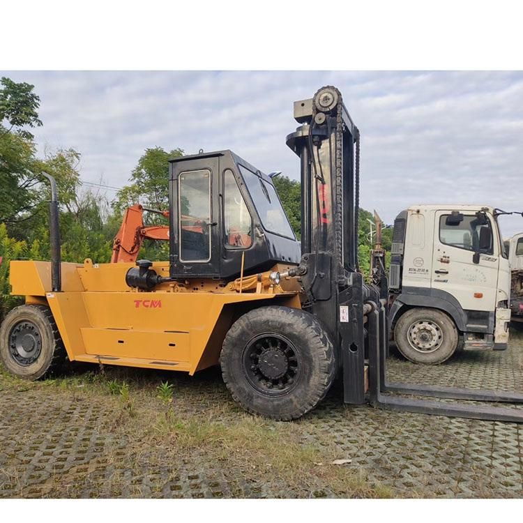 Used Large Diesel Forklift Material Handling 25 Tons Forklift