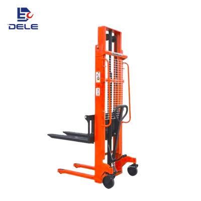 1t*3m Heavy Duty Hand Pallet Manual Transpallet Stacker