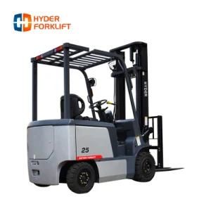 2 Ton 2.5 Ton 3 Ton Triplex Container Mast Electric Battery Forklift