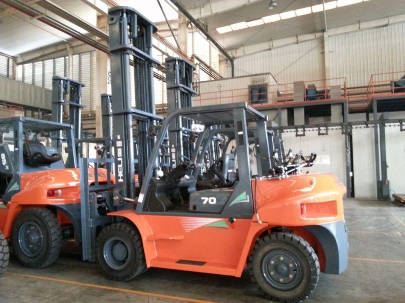 Top Heli Diesel Forklift 5ton Cpcd50 Portable Forklift Best Price