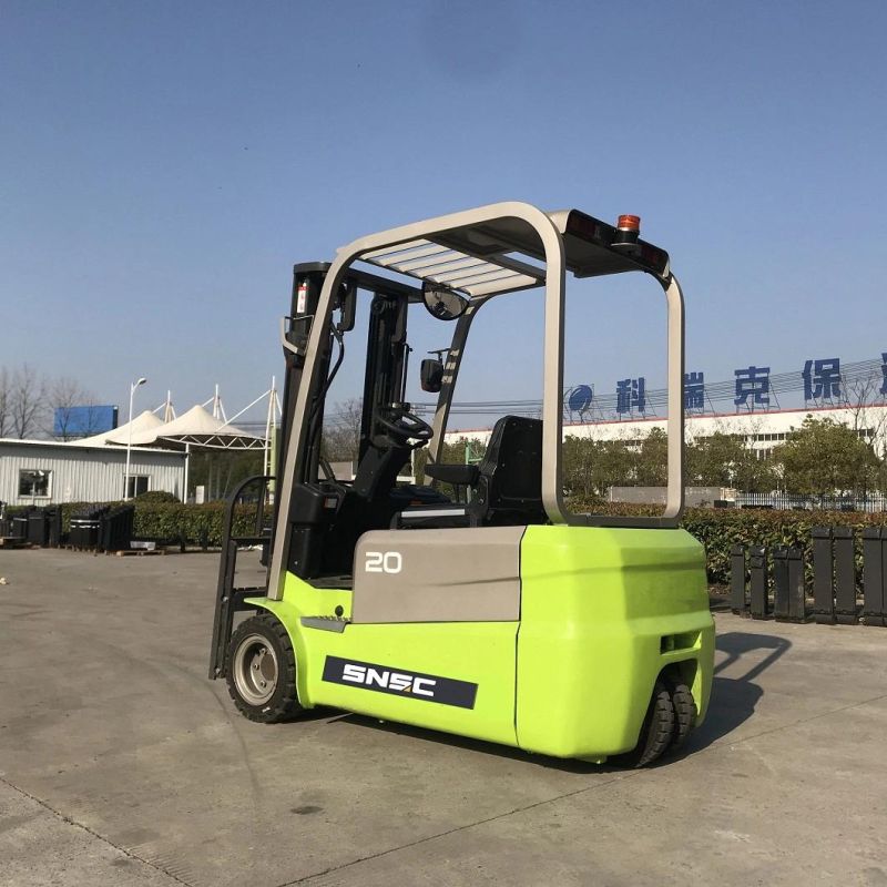 Warehouse Lifting equipment 1.8ton Lithium Battery Forklift for Food Factory