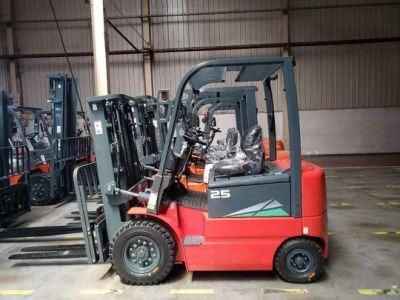 Yto/Heli/Hangcha/Zoomlion/Lonking/JAC Cpd25 2.5ton Small Battery Electric Forklift