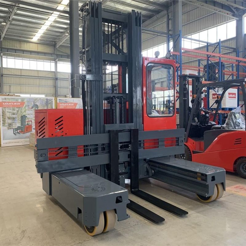 Mima 3tons 4tons Electric Multi-Directional Side Loader Forklift with 8meters Lifting Height