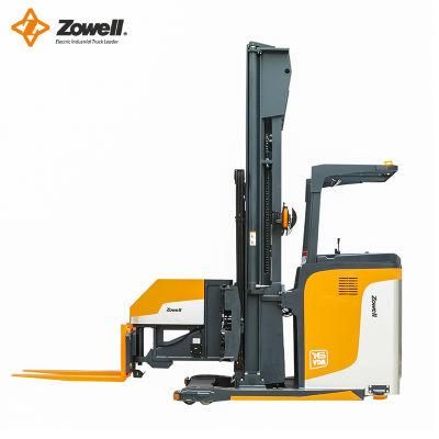 Single Faced Pallet Material Handling Equipment Very Narrow Aisle Forklift