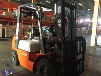 3t 3.5t Rated Loading Capacity Diesel Truck Forklift with 3m Lifting Height (CPCD25)