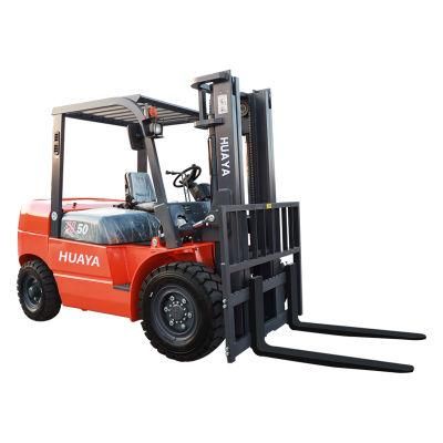 Huaya China Cheap Brand New Diesel 4 Ton Forklift Price with Good Fd40