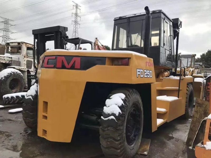 Japan Isuzu Engine Accessories Second Hand 900mm 20ton Fd200z Tcm Forklift 20t Fd200z Used Forklift 25t Fd250 Diesel Engine Pitch Forklift