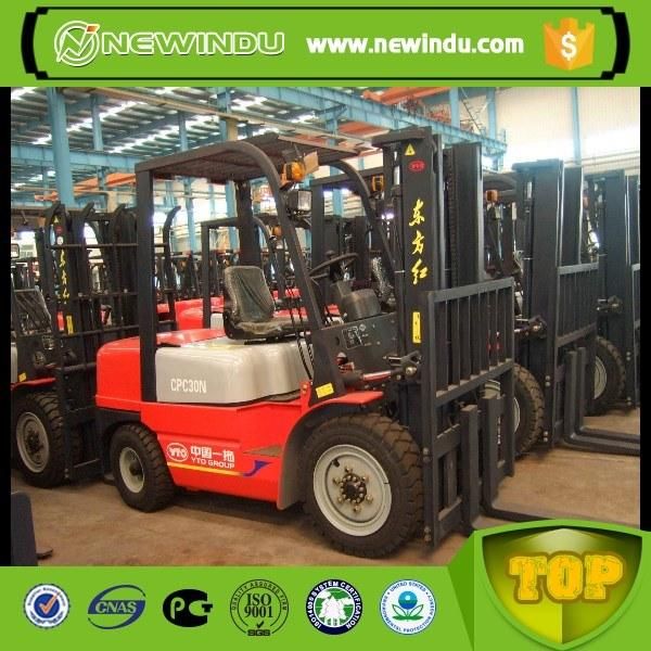 CPC30n 3 Ton Yto Elecric Forklift for Sale