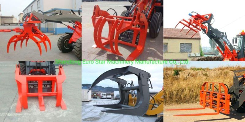 3t China Wheel Loader Forklift Truck Ez936f Small Multi Functional Mini Forklift for Manufacturer Construction Medium Bucket Machinery Compact Front Loader