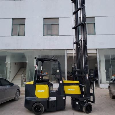 3t Electric Forklift Very Narrow Aisle Forklift Articulated Forklift with CE
