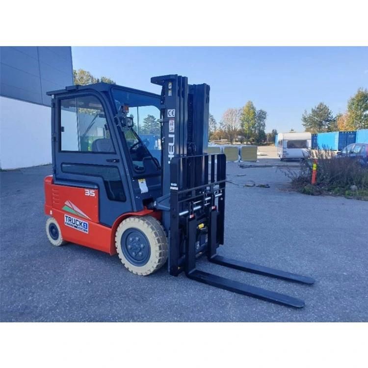 3500kg Heli Cpd35 Electric Forklift with Spare Parts