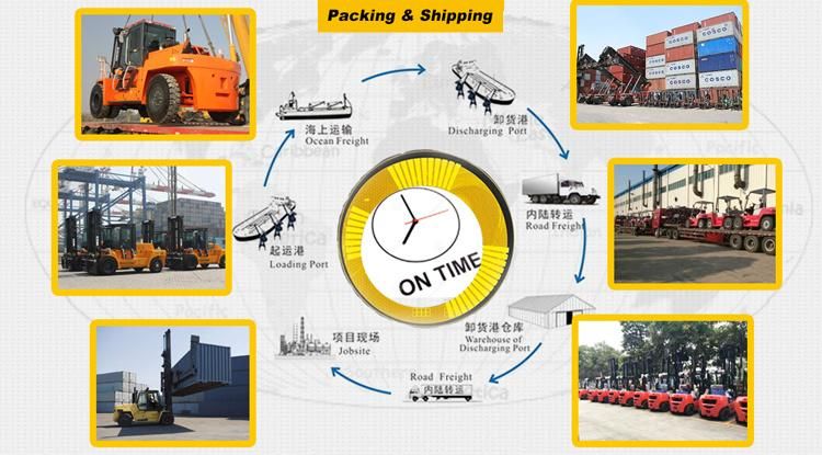 Xuzhou Xcs1009K 20FT 40FT 10 Ton 16m Small Container Reach Stacker with Attachments Prices