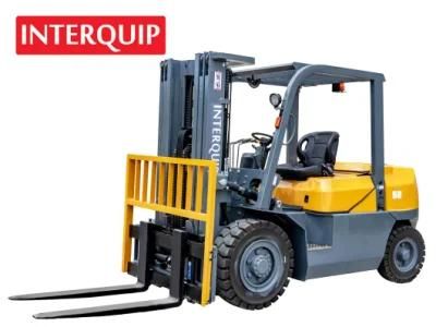 Four Wheel 4.5 Ton/5 Ton Diesel Forklift Truck with CE Certification