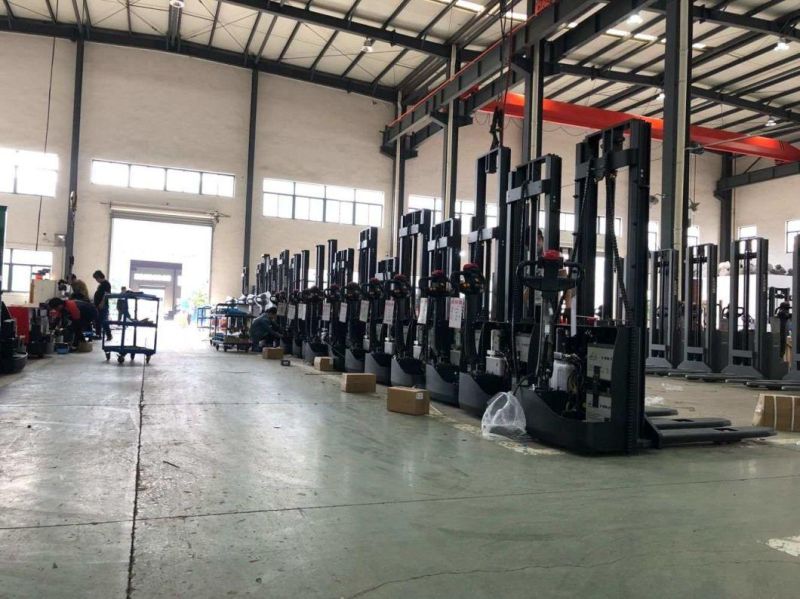off-Road Electric Stacker Hydraulic Loading Lift Outdoor Carrier Stacker