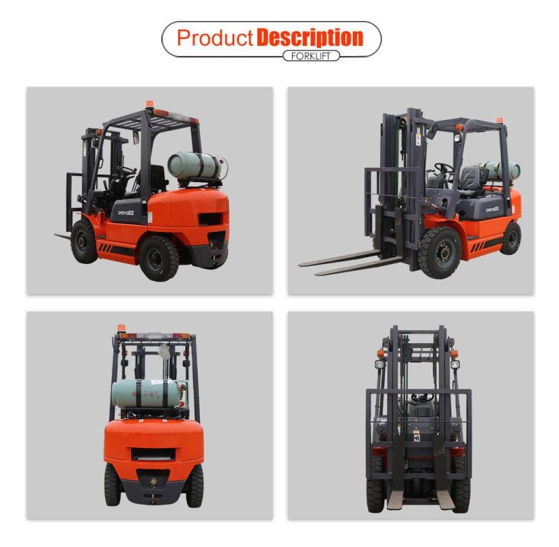 Hot sale Chinese 2ton LPG/GASOLINE forklift  with cheap price