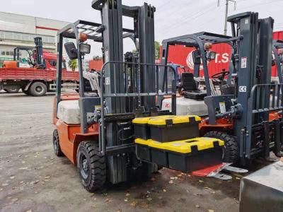 Construction Machinery Heli 2/2.5 Ton 4WD Diesel All Rough Terrain Forklift Cpcd20/Cpcd25