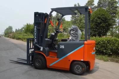 2000kg 3000kg 2.0ton Capacity Heavy Duty Hydraulic Electric Lifting Forklift Truck with Full-AC Motor