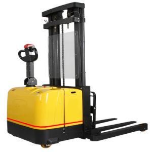1.6t Straddle Type Forklift Electric Power Hand Pallet Stacker