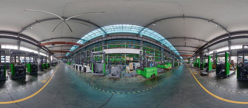 China Maufacturers New AC Motor 2t/2000kg/4000lb/4400lb 3 Wheel High Narrow Aisle Reach Trucks Forklift for Material Handling/Warehouse/Loading/Electric