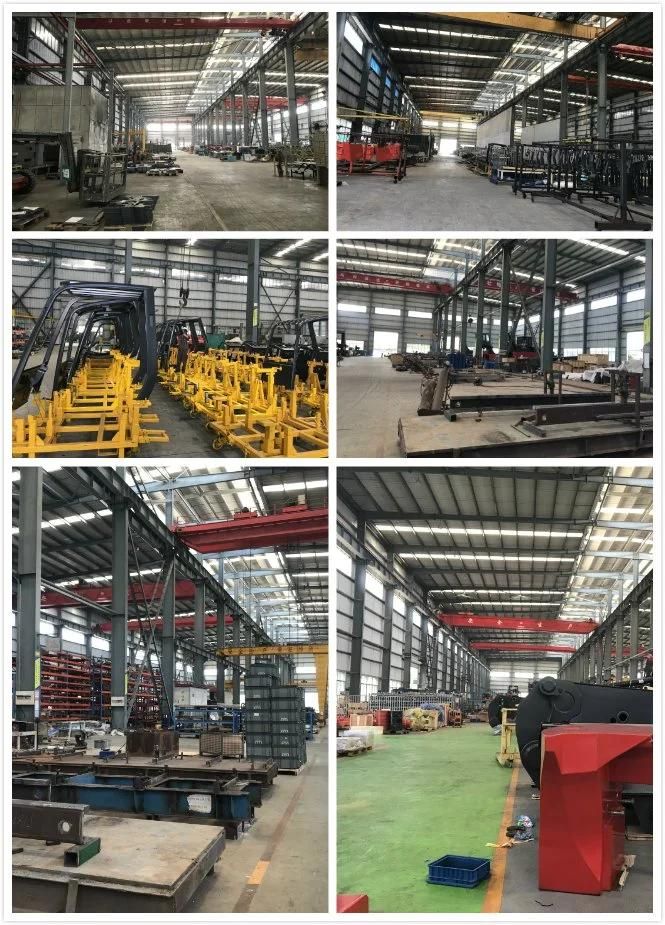 Factory Price Ltmg 8 Ton 9 Ton Empty Container Handler Forklift at Wharf
