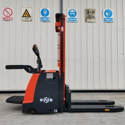 Electric 12 Months Jiangmen Hangcha Stand on Driving Forklift Cdd
