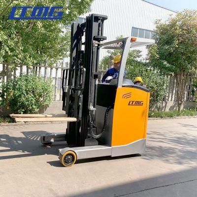 Hot Sale 1t - 5t Electric Stacker Stand up Reach Stack Forklift