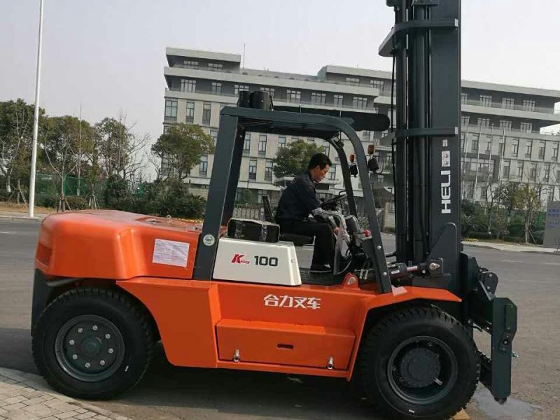 Heli Diesel Forklift Cpcd100 10ton for Sale