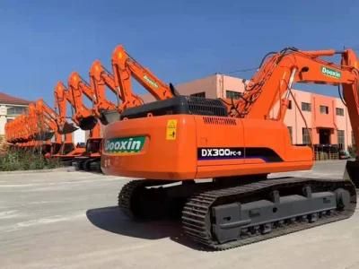 China 30tons Crawler Excavator Dx300 Digger for Sale