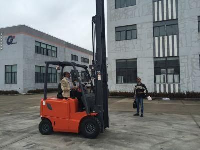 China 2.5ton Four-Wheel Balance Weight Type DC Power 48V 630ah Electric Forklift Truck (CPD25)