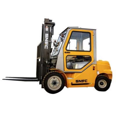 3 Ton 3.5 Ton Chariot Elevateur Diesel Forklift with Cabin