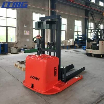 1500kg Ltmg China Automated Guided Forklift Reach Electric Pallet Truck Agv Stacker