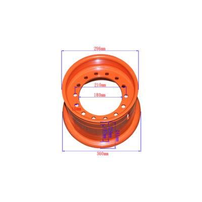 Forklift Part Wheel Rim for Linde351-05, 27*10-12/180-210