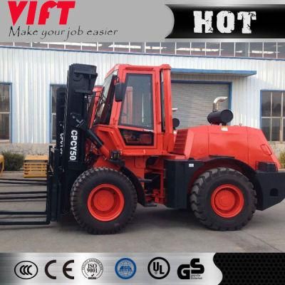 5 Tons Rough Terrain Forklift Cpcy50 off Road Forklift
