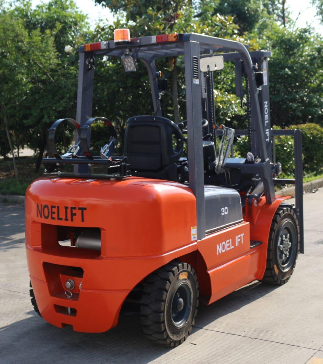 3.5ton Gasoline Forklift with Impco System Container Mast 4.7m Chariot Elevateur