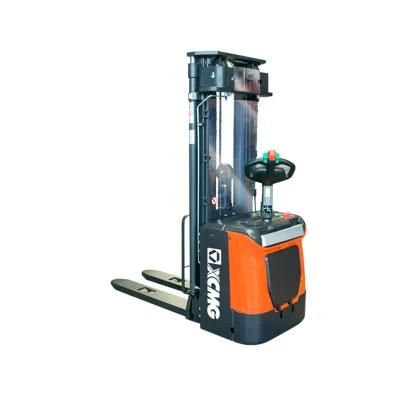 XCMG Hot Sale Xcs-P16 1.6ton 2ton Semi Electric Pallet Hand Stacker Lift Small Forklift