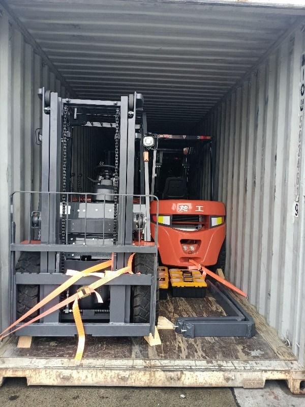Lonking 3.5ton Diesel Forklift LG35dt Cpcd35 Forklift with Side Shifter and Spare Parts Price
