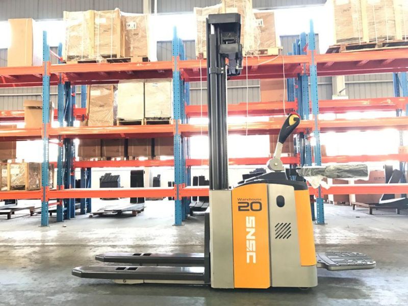 Electric Stacker Wheel Drive 1000kg 1500kg Walking Electric Stacker Electric