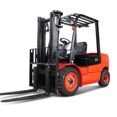 EVERUN EREF30LI 3ton Construction Equipment Machinery Mini Small Battery Powered Electric Forklift with Competitive price