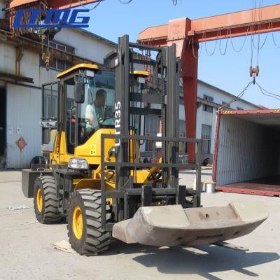 Articulated Forklift 3.5ton Rough Terrain Forklift LTR35 Forklift for Sale