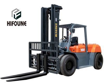 Heavy Duty 10 Tons Unitcm Brand Lifting Equipme Forklift
